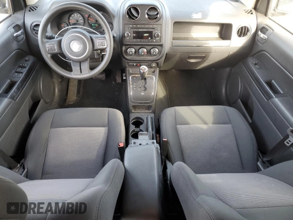2012 Jeep Compass Sport with VIN 1C4NJDBB0CD623897, listed as a Copart auction lot 53256855 with 118,891 mi miles and Salvage Title. Bid and sale history available at carsss.com. Image 8.