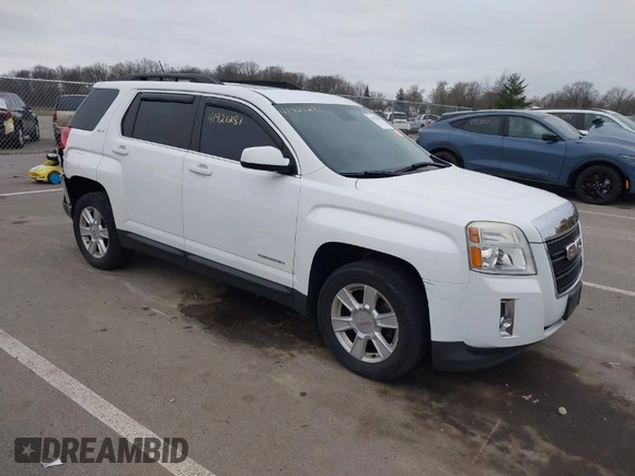 2013 GMC Terrain SLE with VIN 2GKALSEK2D6160447, listed as a IAAI auction lot 41921281 with 189,176 mi miles. Bid and sale history available at carsss.com. Image 1.