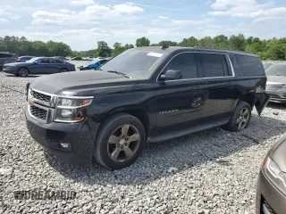 2015 Chevrolet Suburban LT with VIN 1GNSKJKC7FR532678, listed as a Copart auction lot 53715265 with 190,927 mi miles and Salvage Title. Bid and sale history available at DreamBid. Image 1.
