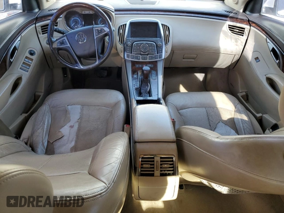 2012 Buick LaCrosse Touring with VIN 1G4GJ5E37CF144492, listed as a Copart auction lot 42339425 with 128,182 mi miles and Salvage title. Bid and sale history available at DreamBid. Image 8.