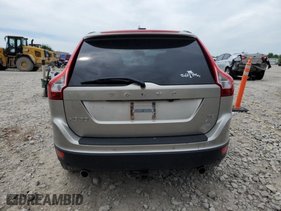 2012 Volvo XC60 3.0L with VIN YV4902DZ2C2292073, listed as a Copart auction lot 61877125 with 192,513 mi miles and Non repairable. Bid and sale history available at DreamBid. Image 6.