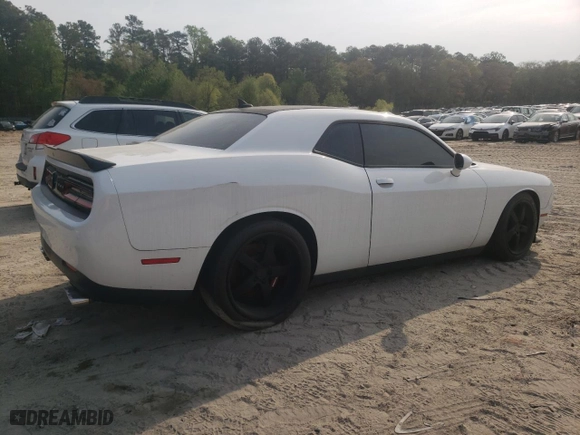 2016 Dodge Challenger R/T Scat Pack with VIN 2C3CDZFJ2GH165905, listed as a Copart auction lot 53851615 with 73,364 mi miles and Salvage Title. Bid and sale history available at carsss.com. Image 3.