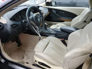 2006 BMW 6 Series 650Ci with VIN WBAEH13486CR49481, listed as a Copart auction lot 50060395 with 159,510 mi miles and Salvage Title. Bid and sale history available at carsss.com. Image 7.