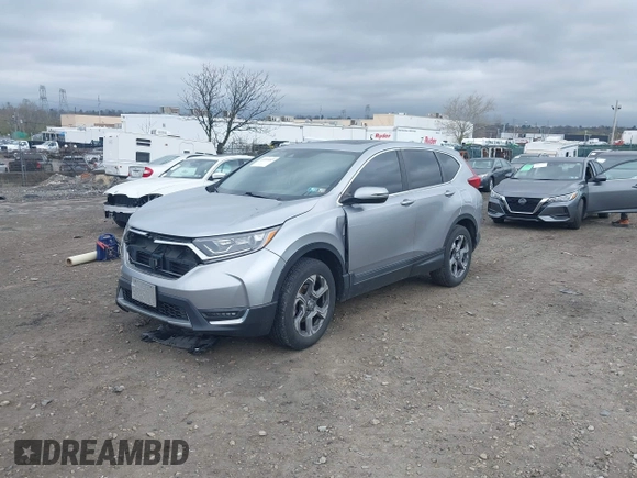 2017 Honda CR-V EX with VIN 2HKRW2H59HH645455, listed as a IAAI auction lot 41951485 with 144,392 mi miles. Bid and sale history available at carsss.com. Image 18.
