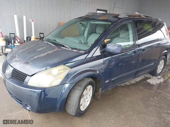 2006 Nissan Quest S Special Edition with VIN 5N1BV28U96N121727, listed as a IAAI auction lot 41928469 with 1 mi miles. Bid and sale history available at carsss.com. Image 6.