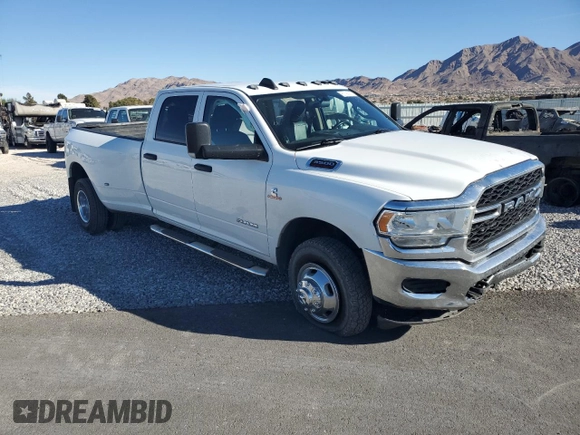 2019 Ram 3500 Tradesman with VIN 3C63RRGL7KG614654, listed as a Copart auction lot 81760714 with 77,615 mi miles and Salvage Title. Bid and sale history available at carsss.com. Image 4.