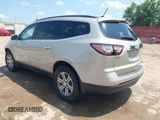 2015 Chevrolet Traverse LT z VIN 1GNKRHKD7FJ109076, wystawiony jako IAAI lot #42032817 z przebiegiem 62 830 mil mil oraz . Historia ofert i sprzedaży dostępna na DreamBid. Obrazek 3.