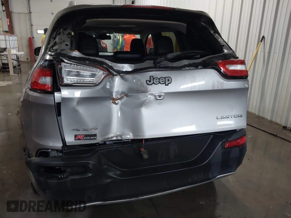 2016 Jeep Cherokee Limited with VIN 1C4PJMDB7GW283017, listed as a IAAI auction lot 41520558 with 79,630 mi miles. Bid and sale history available at carsss.com. Image 6.