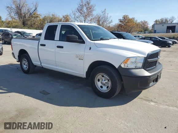 2019 Ram 1500 Classic Tradesman with VIN 1C6RR6FGXKS733336, listed as a Copart auction lot 77825564 with 53,273 mi miles and Salvage Title. Bid and sale history available at carsss.com. Image 4.