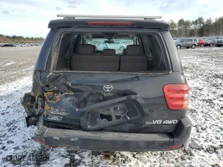 2004 Toyota Sequoia Limited with VIN 5TDBT48AX4S217000, listed as a Copart auction lot 88225305 with 260,137 mi miles and Salvage Title. Bid and sale history available at carsss.com. Image 6.