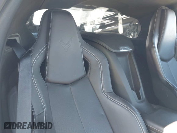 2021 Chevrolet Corvette 1LT with VIN 1G1YA2D49M5109468, listed as a IAAI auction lot 41343940 with 49,570 mi miles. Bid and sale history available at carsss.com. Image 8.
