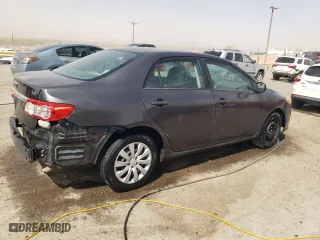 2012 Toyota Corolla L with VIN 5YFBU4EE1CP035147, listed as a Copart auction lot 49488015 with 179,527 mi miles and Salvage Title. Bid and sale history available at carsss.com. Image 3.