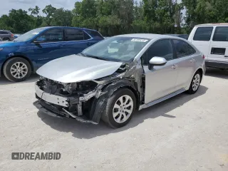 2023 Toyota Corolla LE with VIN 5YFB4MDE0PP053551, listed as a Copart auction lot 55180415 with 6,046 mi miles and Salvage Title. Bid and sale history available at DreamBid. Image 1.