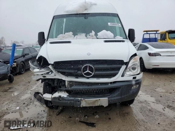 2011 Mercedes-Benz Sprinter with VIN WD3PF4CD0B5588033, listed as a Copart auction lot 45869255 with 241,977 mi miles and Salvage Title. Bid and sale history available at DreamBid. Image 5.