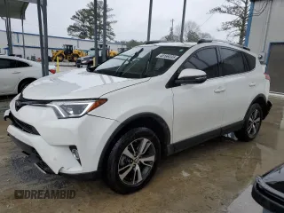 2018 Toyota RAV4 XLE with VIN JTMWFREV3JJ741448, listed as a Copart auction lot 48169335 with 163,823 mi miles and Salvage Title. Bid and sale history available at carsss.com. Image 1.