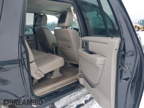 2013 Ford Expedition Max Limited with VIN 1FMJK2A56DEF56287, listed as a IAAI auction lot 41434484 with 151,997 mi miles and . Bid and sale history available at DreamBid. Image 8.