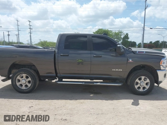 2024 Ram 2500 Big Horn with VIN 3C6UR5DL9RG343480, listed as a IAAI auction lot 42425281 with 21,374 mi miles and . Bid and sale history available at DreamBid. Image 13.