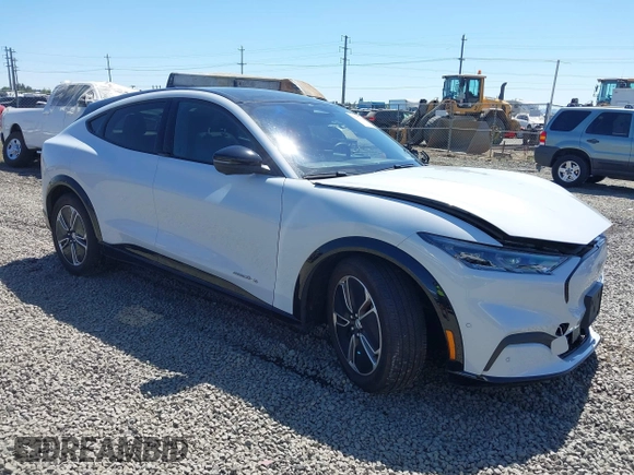 2023 Ford Mustang Mach-E Premium with VIN 3FMTK3S54PMA83808, listed as a IAAI auction lot 42773564 with 17,215 mi miles and . Bid and sale history available at DreamBid. Image 1.