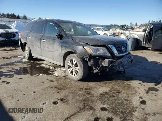 2017 Nissan Pathfinder SV with VIN 5N1DR2MM3HC685214, listed as a Copart auction lot 42679275 with 158,125 mi miles and Salvage Title. Bid and sale history available at carsss.com. Image 4.