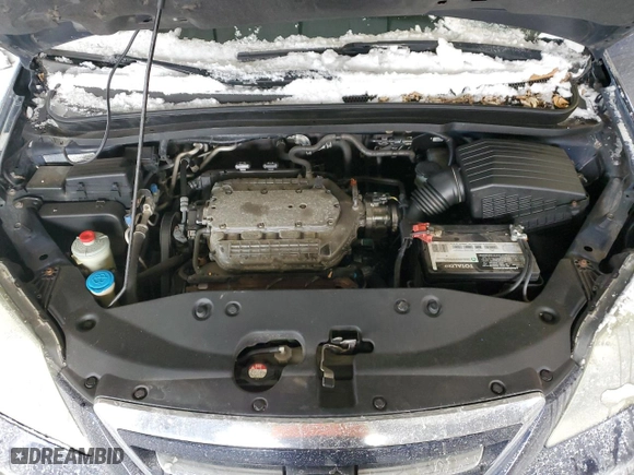 2005 Honda Odyssey EX-L with VIN 5FNRL38775B067771, listed as a Copart auction lot 45670385 with 117,220 mi miles and Salvage Title. Bid and sale history available at carsss.com. Image 13.