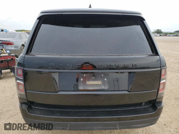 2019 Land Rover Range Rover HSE with VIN SALGS2SV3KA550702, listed as a Copart auction lot 55620575 with 92,150 mi miles and Clean Title. Bid and sale history available at DreamBid. Image 6.