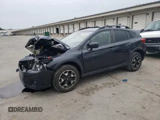 2019 Subaru Crosstrek Premium with VIN JF2GTACC6K8257932, listed as a Copart auction lot 59082525 with 76,736 mi miles and Salvage title. Bid and sale history available at DreamBid. Image 1.