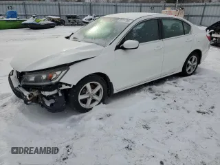 2015 Honda Accord Sedan LX with VIN 1HGCR2F34FA802121, listed as a Copart auction lot 46115235 with 126,084 mi miles and Salvage Title. Bid and sale history available at carsss.com. Image 1.