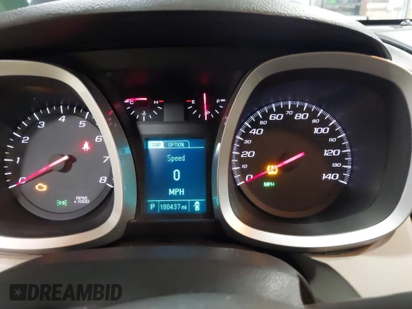 2016 Chevrolet Equinox LT with VIN 2GNFLFEK9G6204285, listed as a IAAI auction lot 42145278 with 180,437 mi miles and . Bid and sale history available at carsss.com. Image 7.