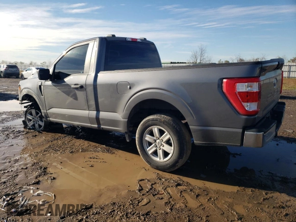 2023 Ford F-150 XL with VIN 1FTMF1C50PKF62668, listed as a Copart auction lot 88860525 with 20,170 mi miles and Salvage Title. Bid and sale history available at carsss.com. Image 2.