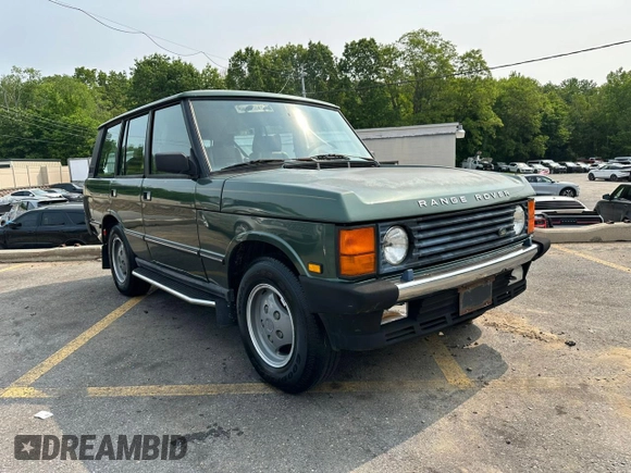 1990 Land Rover Range Rover z VIN SALHV1249LA408661, wystawiony jako Copart lot #59861925 z przebiegiem 129 140 mil mil oraz Czysty tytuł • Clean title. Historia ofert i sprzedaży dostępna na DreamBid. Obrazek 4.