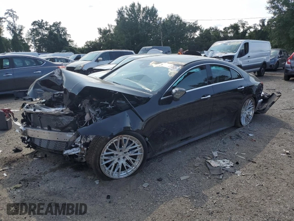 2019 Mercedes-Benz CLS with VIN WDD2J5KB1KA039491, listed as a Copart auction lot 61941453 with 25,291 mi miles. Bid and sale history available at carsss.com. Image 1.
