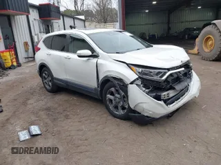2017 Honda CR-V EX-L with VIN 2HKRW1H8XHH517861, listed as a IAAI auction lot 41803258 with 69,261 mi miles. Bid and sale history available at carsss.com. Image 1.