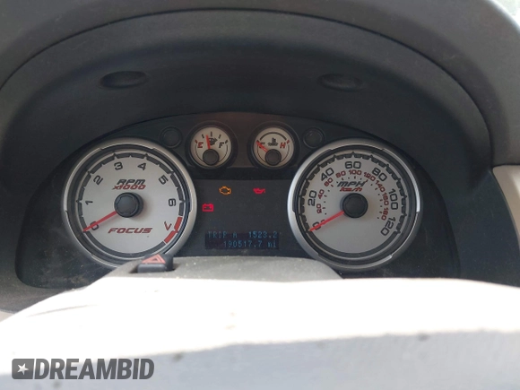 2008 Ford Focus SE with VIN 1FAHP35N58W285331, listed as a IAAI auction lot 42750470 with 190,517 mi miles and . Bid and sale history available at DreamBid. Image 7.