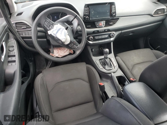 2019 Hyundai Elantra GT with VIN KMHH35LE2KU094601, listed as a Copart auction lot 51204115 with 117,210 mi miles and Salvage Title. Bid and sale history available at carsss.com. Image 8.