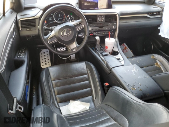 2017 Lexus RX 350 with VIN 2T2BZMCA5HC109190, listed as a Copart auction lot 57750285 with 130,077 mi miles and Salvage title. Bid and sale history available at DreamBid. Image 8.