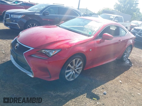 2016 Lexus RC 300 F Sport with VIN JTHSM5BC1G5000408, listed as a IAAI auction lot 42499409 with 103,632 mi miles and . Bid and sale history available at DreamBid. Image 17.