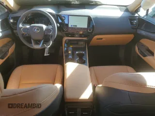 2025 Lexus NX with VIN 2T2ADCAZ8SC019651, listed as a Copart auction lot 46261345 with 9,758 mi miles and Salvage Title. Bid and sale history available at carsss.com. Image 8.