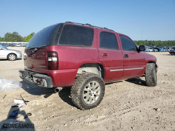2004 Chevrolet Tahoe LT with VIN 1GNEC13Z04R211429, listed as a Copart auction lot 51847705 with 155,110 mi miles and Salvage Title. Bid and sale history available at carsss.com. Image 3.