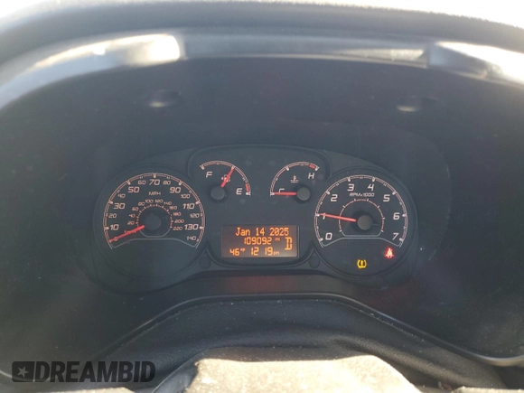 2017 Ram ProMaster City Cargo Van Tradesman SLT with VIN ZFBERFBB6H6E13231, listed as a Copart auction lot 88244205 with 109,092 mi miles and Salvage Title. Bid and sale history available at carsss.com. Image 9.