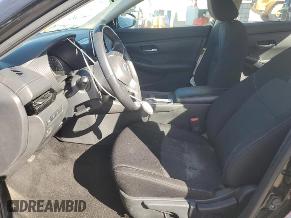 2021 Nissan Sentra SV with VIN 3N1AB8CV5MY247579, listed as a Copart auction lot 49527915 with 77,715 mi miles and Salvage Title. Bid and sale history available at DreamBid. Image 7.