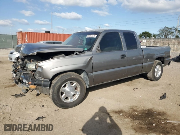 2006 Chevrolet Silverado 1500 Work Truck with VIN 1GCEC19X66Z127441, listed as a Copart auction lot 87753475 with 0 mi miles and Salvage Title. Bid and sale history available at carsss.com. Image 1.