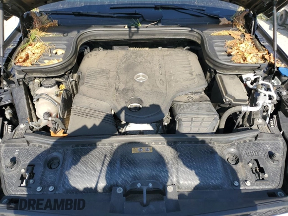 2021 Mercedes-Benz GLS with VIN 4JGFF5KE2MA577199, listed as a Copart auction lot 49085295 with 45,879 mi miles and Salvage Title. Bid and sale history available at carsss.com. Image 12.