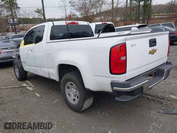 2018 Chevrolet Colorado 2WD Work Truck with VIN 1GCHSBEA3J1136158, listed as a IAAI auction lot 41112754 with 109,190 mi miles. Bid and sale history available at carsss.com. Image 3.