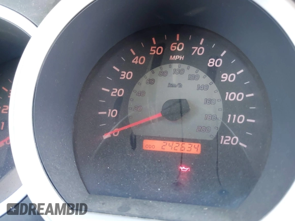 2008 Toyota Tacoma with VIN 5TENX22N58Z512628, listed as a IAAI auction lot 41662692 with 242,634 mi miles. Bid and sale history available at carsss.com. Image 15.