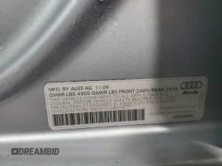 2009 Audi A4 Prestige с VIN WAUMF78K49N046443, выставлен на аукционе Copart как лот 87258644 с пробегом 171 436 миль миль и Списание • Salvage title. История ставок и продаж доступна на DreamBid. Изображение 12.