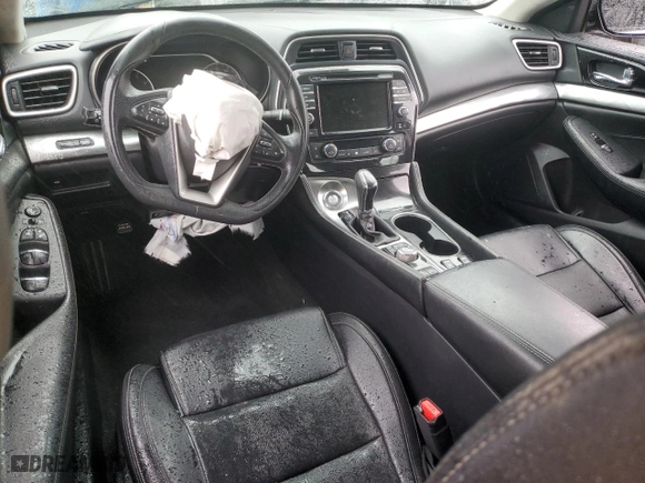 2022 Nissan Maxima SV with VIN 1N4AA6CV7NC505802, listed as a Copart auction lot 45214025 with 43,234 mi miles and Salvage Title. Bid and sale history available at carsss.com. Image 8.