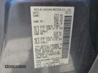 2021 Nissan Frontier SV с VIN 1N6ED0EBXMN703213, выставлен на аукционе Copart как лот 55321965 с пробегом 29 768 миль миль и Списание • Salvage title. История ставок и продаж доступна на DreamBid. Изображение 12.