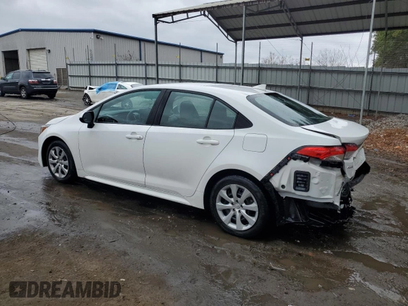 2021 Toyota Corolla LE with VIN 5YFEPMAE8MP147052, listed as a Copart auction lot 43253905 with 87,067 mi miles and Salvage Title. Bid and sale history available at carsss.com. Image 2.