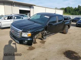 2015 GMC Canyon 2WD SLE with VIN 1GTG5BE32F1175576, listed as a Copart auction lot 72231784 with 29,485 mi miles and Salvage Title. Bid and sale history available at carsss.com. Image 1.