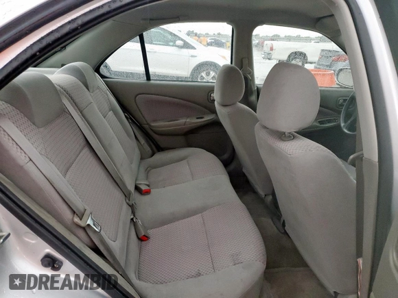 2005 Nissan Sentra S z VIN 3N1CB51D55L583930, wystawiony jako Copart lot #60060125 z przebiegiem 141 147 mil mil oraz Czysty tytuł • Clean title. Historia ofert i sprzedaży dostępna na DreamBid. Obrazek 10.